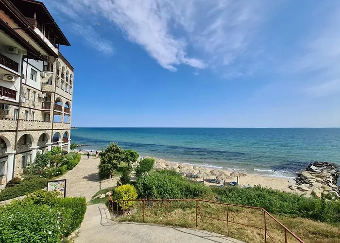 с фронтална гледка море Апартамент Свети Влас